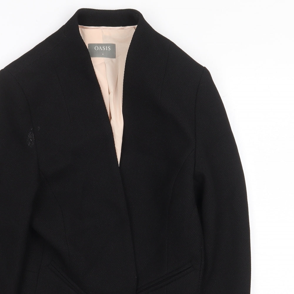Oasis Womens Black Jacket Size 6
