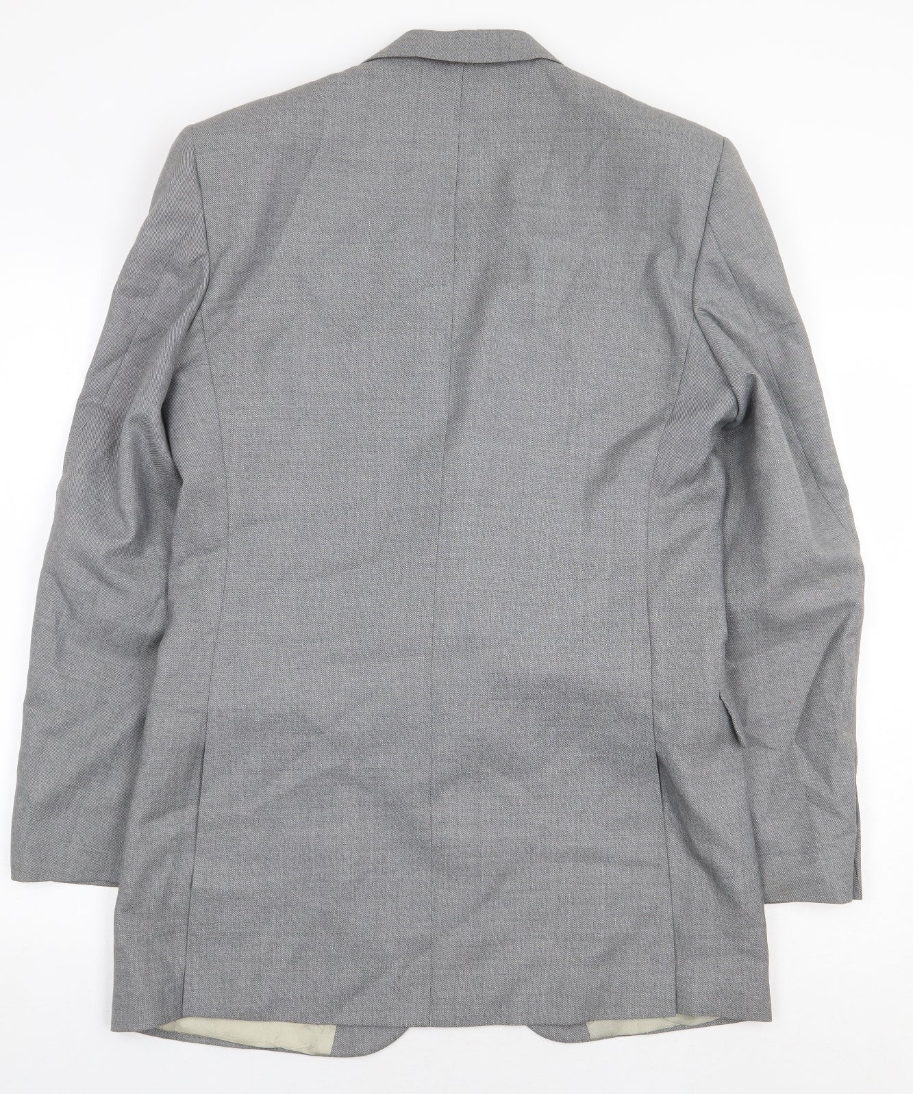 Pierre Cardin Mens Grey Polyester Jacket Blazer Size L