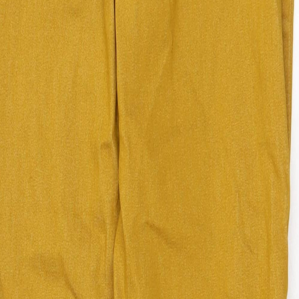 Marks and Spencer Womens Yellow Cotton Jegging Jeans Size 8 Regular
