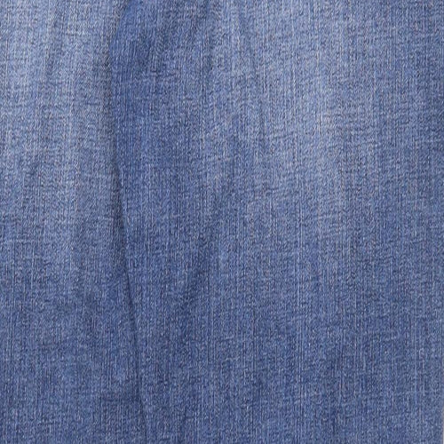 Sonoma Womens Blue Cotton Skinny Jeans Size 34 in Regular Zip