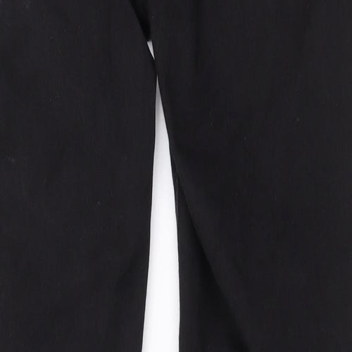 Denim & Co. Womens Black Cotton Skinny Jeans Size 10 Regular Zip