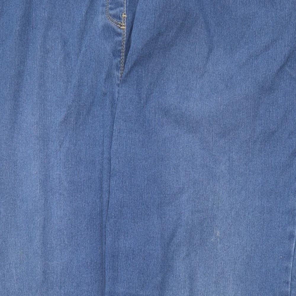 Simply Be Womens Blue Cotton Jegging Jeans Size 26 Regular