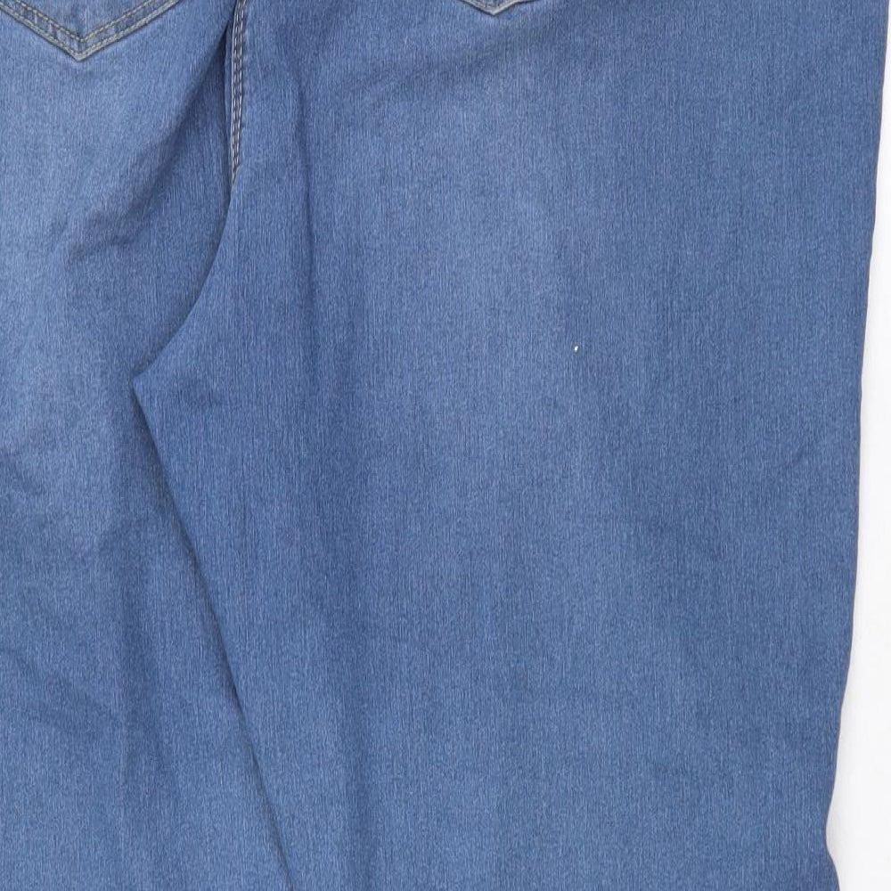 Simply Be Womens Blue Cotton Jegging Jeans Size 26 Regular