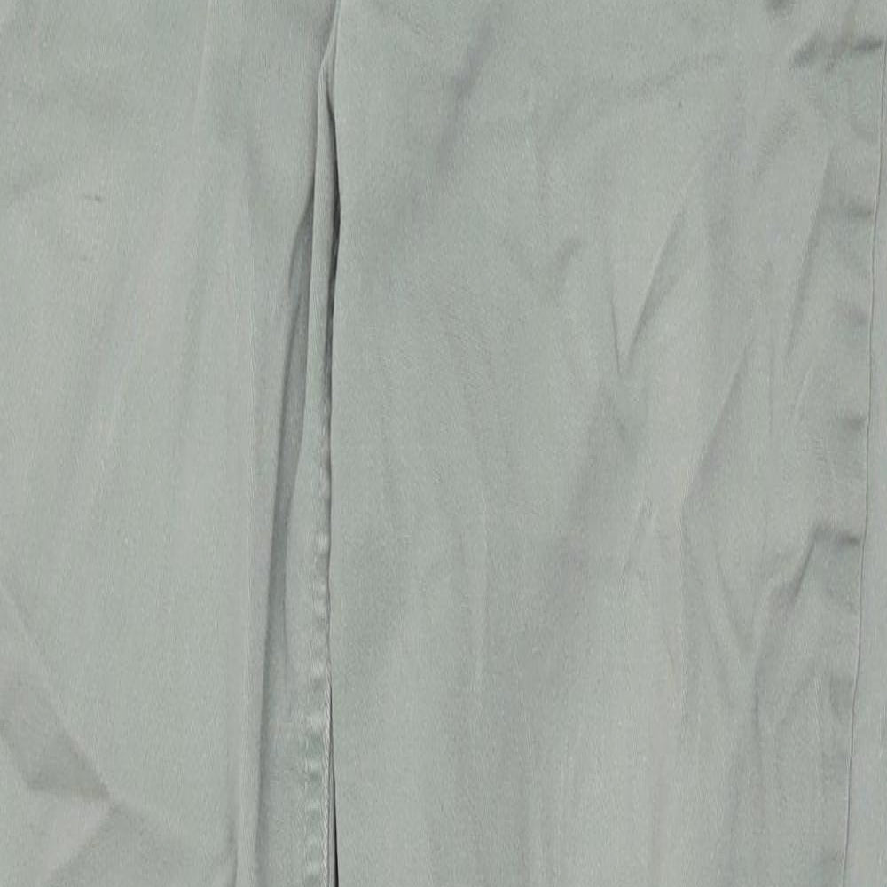 Bandolino Womens Grey Cotton Straight Jeans Size 30 in Regular Zip
