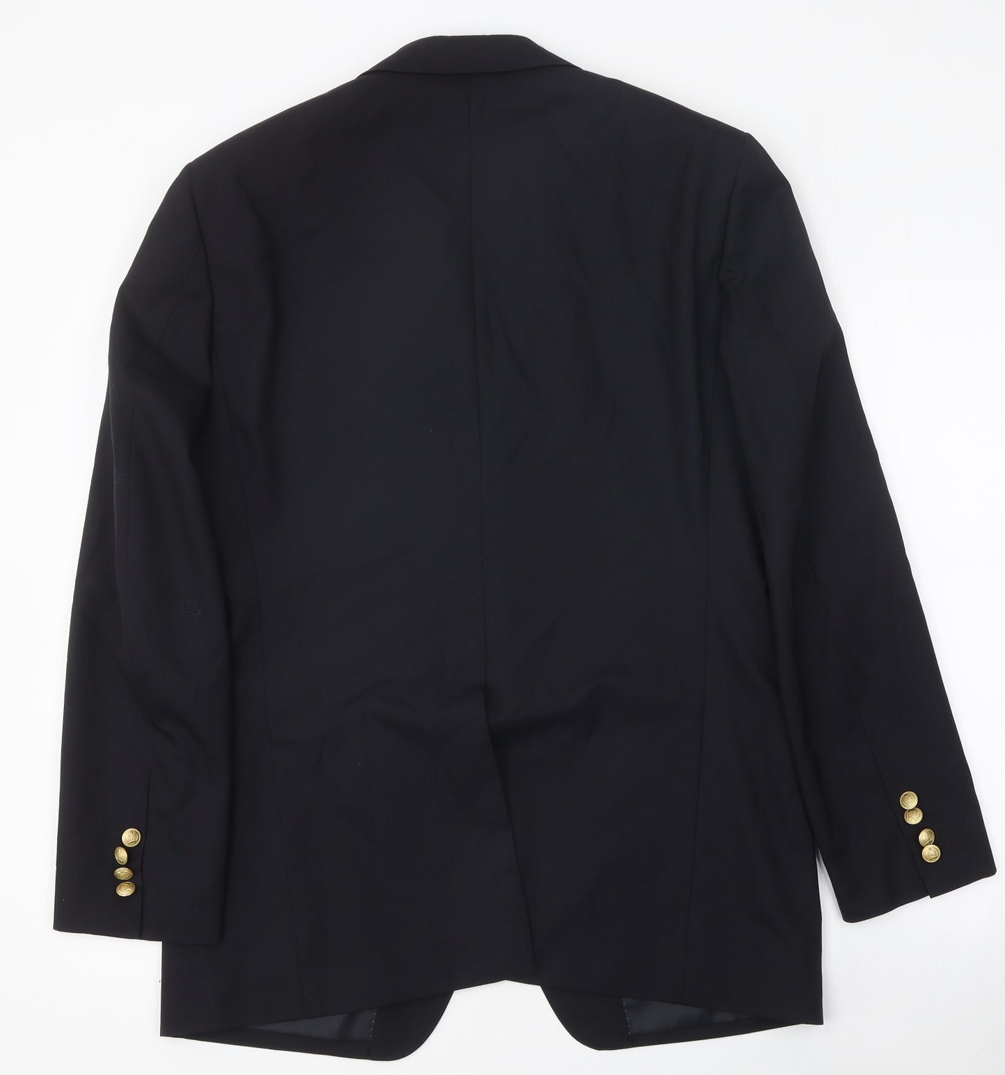 Barrage Mens Black Polyester Jacket Blazer Size 38