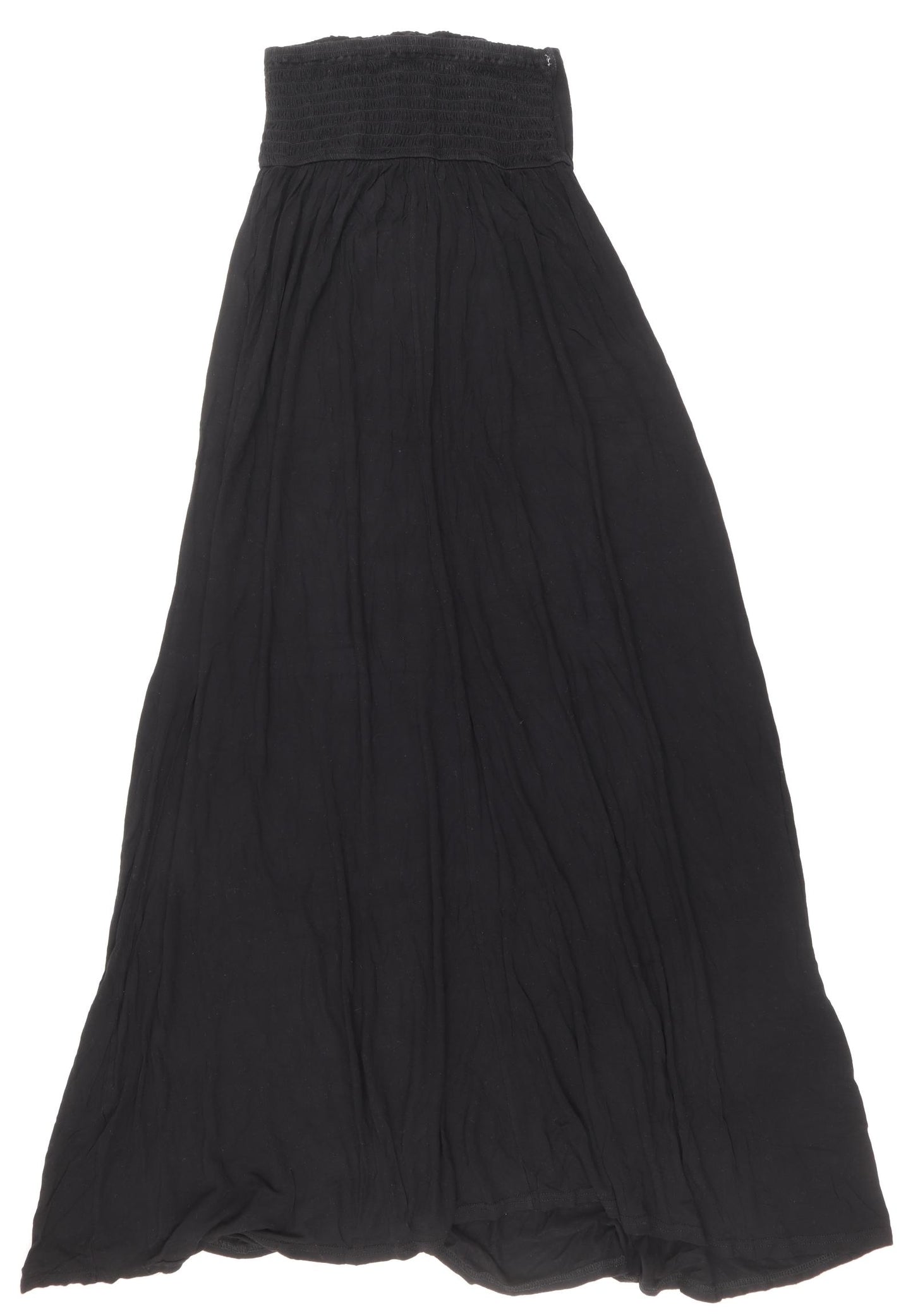 ASOS Womens Black Viscose A-Line Size 16 Off the Shoulder Pullover