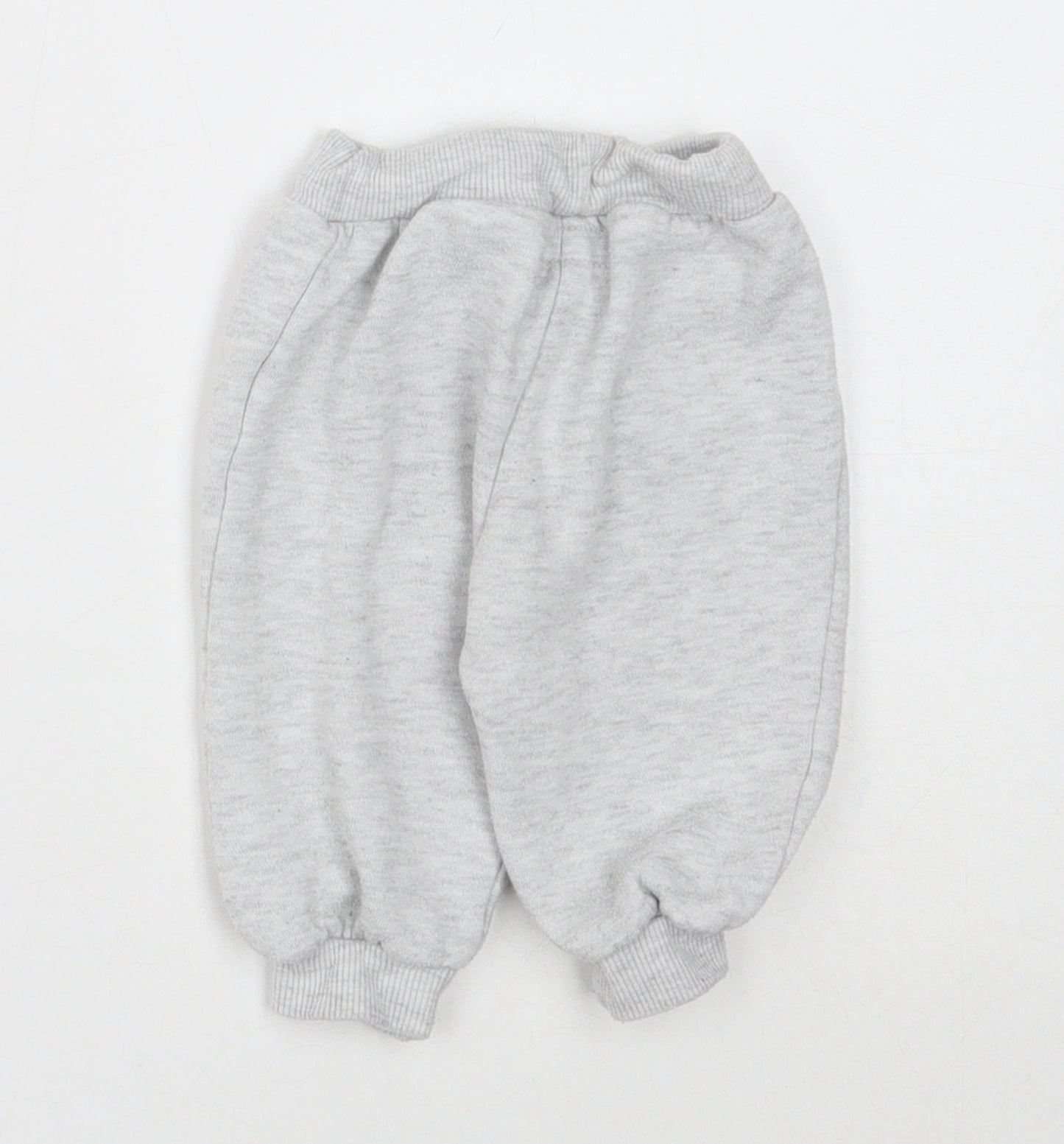 Early Days Girls Grey Polyester Jogger Trousers Size 3-6 Months Drawstring