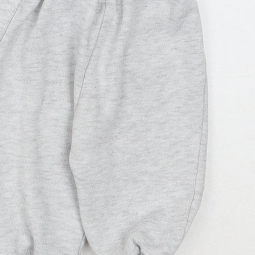 Early Days Girls Grey Polyester Jogger Trousers Size 3-6 Months Drawstring