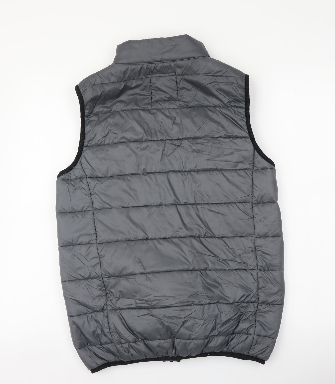 Kings Will Dream Boys Grey Quilted Waistcoat Size 13-14 Years Zip