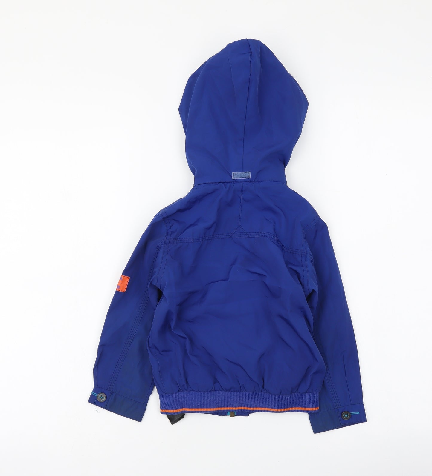 Baker Boys Blue Rain Coat Coat Size 2-3 Years Zip