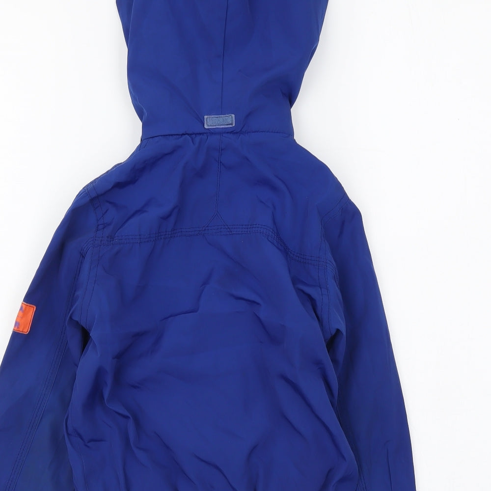 Baker Boys Blue Rain Coat Coat Size 2-3 Years Zip