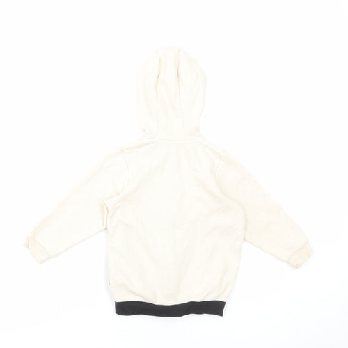 Matalan Boys Multicoloured Colourblock Cotton Full Zip Hoodie Size 3-4 Years Zip