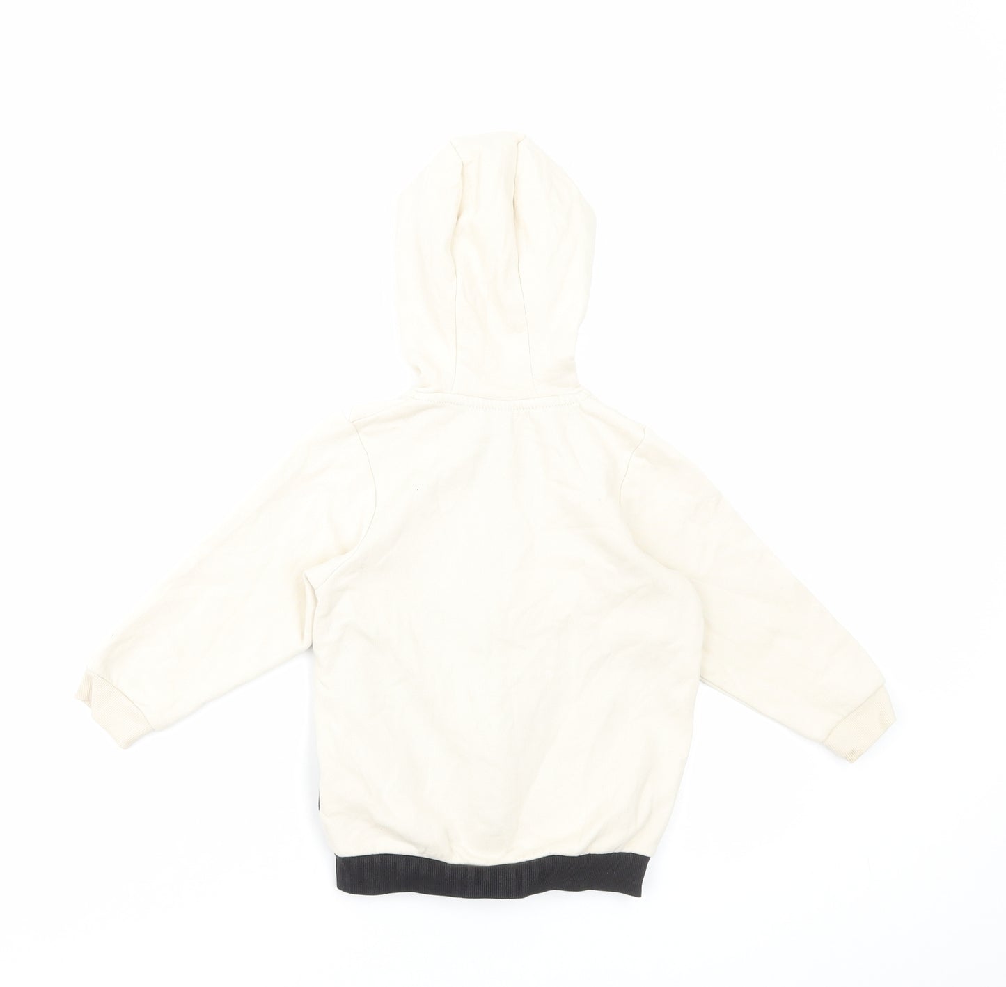 Matalan Boys Multicoloured Colourblock Cotton Full Zip Hoodie Size 3-4 Years Zip