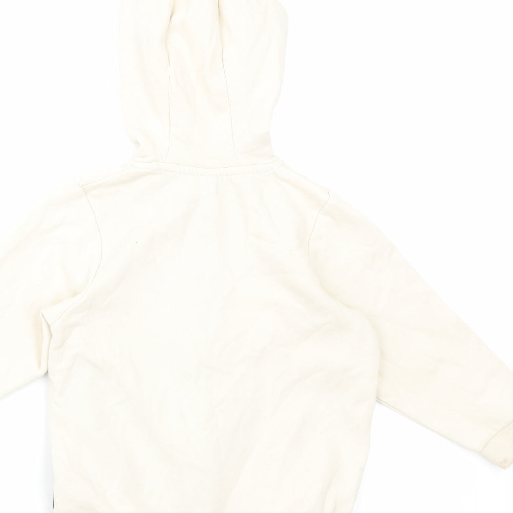 Matalan Boys Multicoloured Colourblock Cotton Full Zip Hoodie Size 3-4 Years Zip