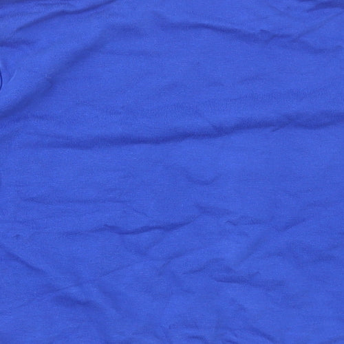 George Boys Blue Cotton Pullover Sweatshirt Size 8-9 Years Pullover