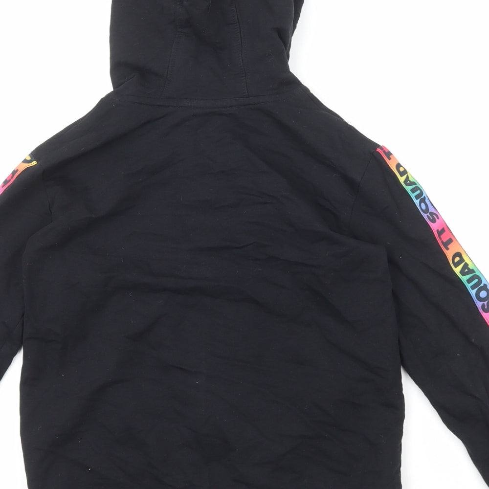 George Girls Multicoloured Cotton Full Zip Hoodie Size 8-9 Years Zip - Hearts by Tiana
