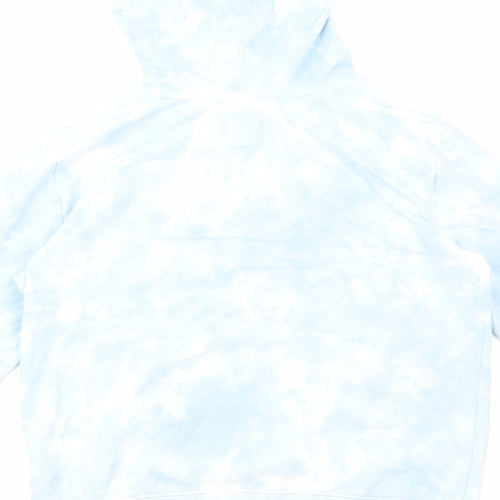 Gap Girls Blue Cotton Pullover Hoodie Size M Pullover