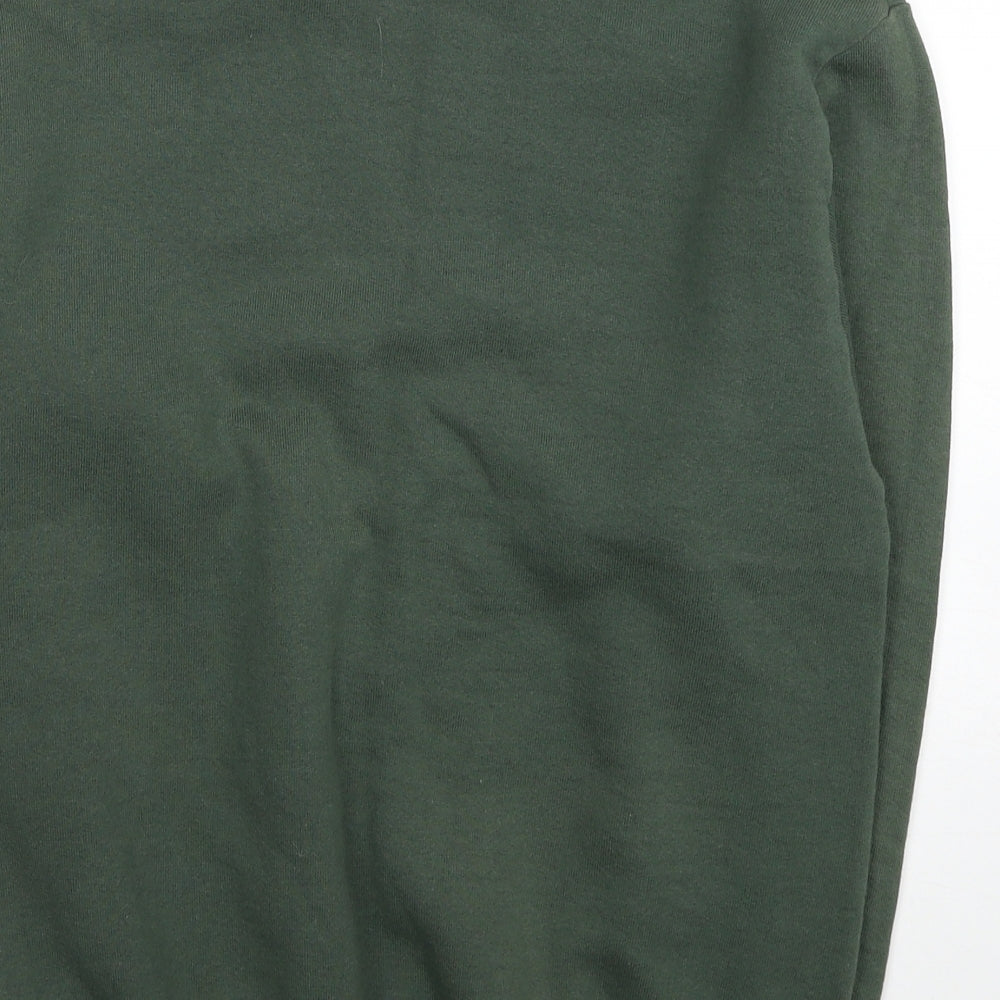 Screen Stars Girls Green Cotton Pullover Sweatshirt Size 12-13 Years Pullover
