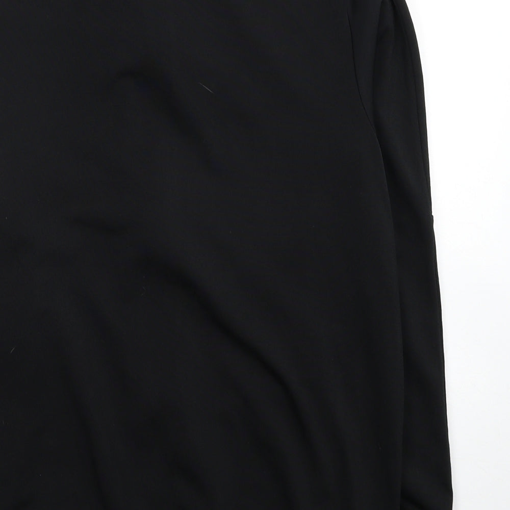 adidas Boys Black Polyester Full Zip Sweatshirt Size 11-12 Years Zip