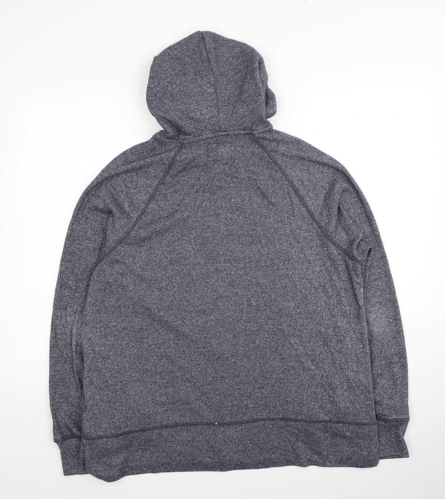 NEXT Womens Blue Viscose Full Zip Hoodie Size 12 Zip