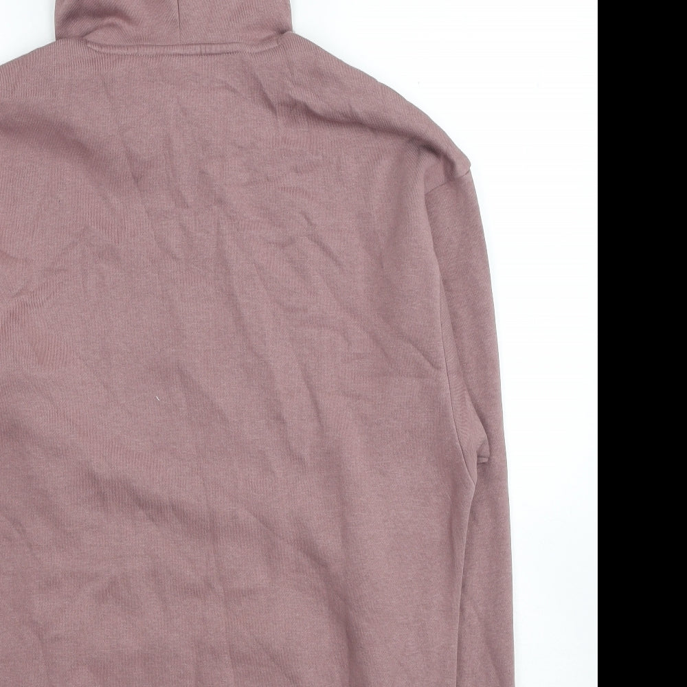 adidas Womens Pink Modal Pullover Hoodie Size 10 Pullover