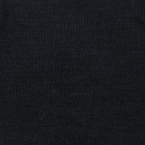 FOREVER 21 Womens Black Round Neck Polyester Pullover Jumper Size L