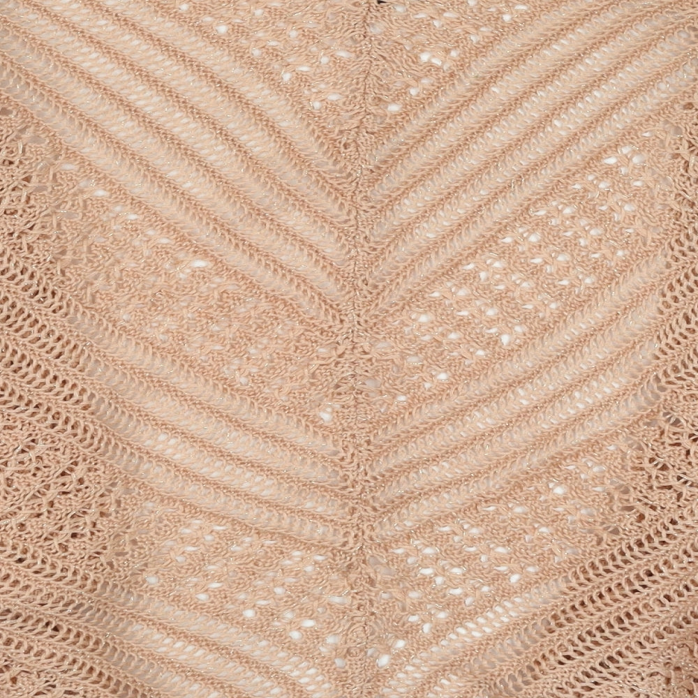 Atmosphere Womens Pink V-Neck Polyester Shrug Jumper Size 8