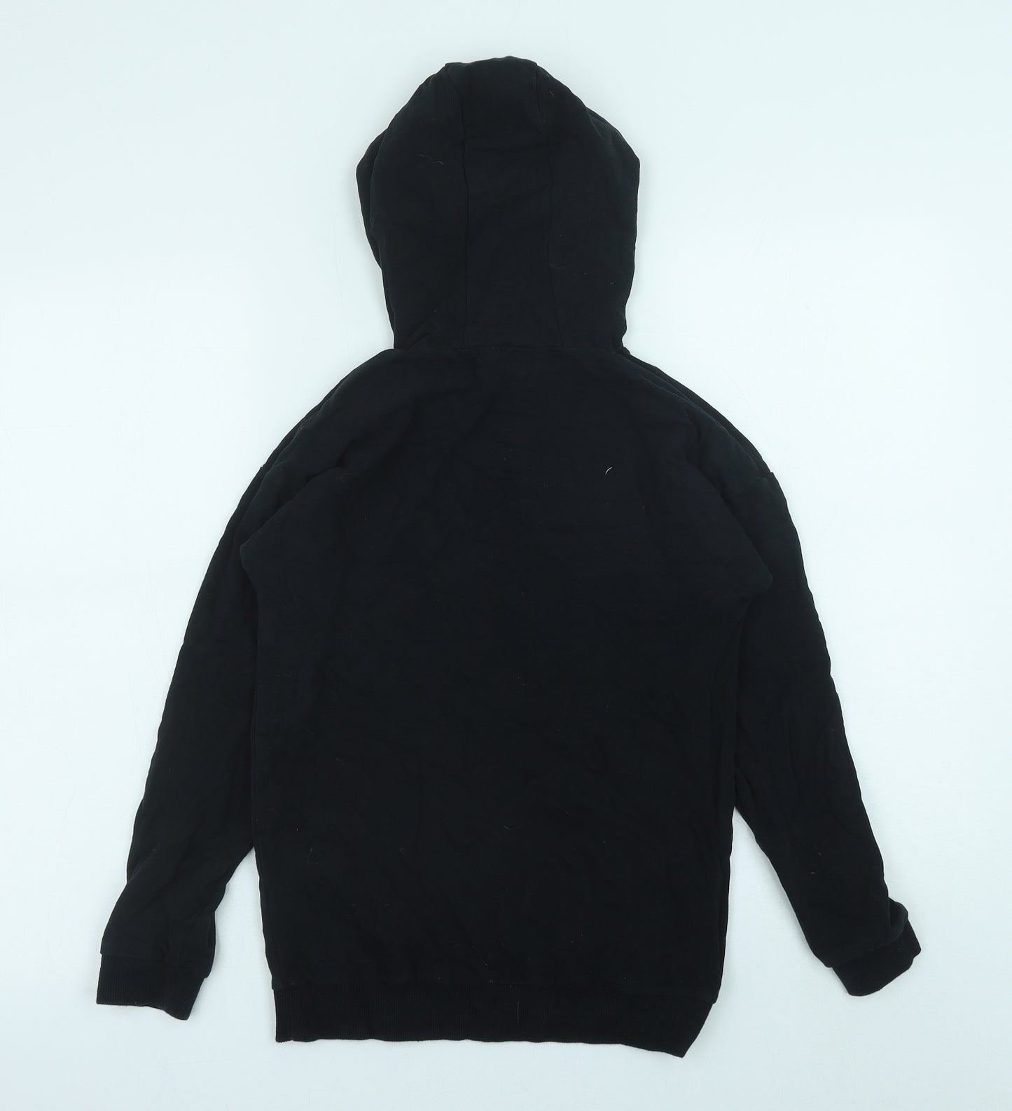 Very Girls Black Cotton Pullover Hoodie Size 11 Years Pullover - Be Kind
