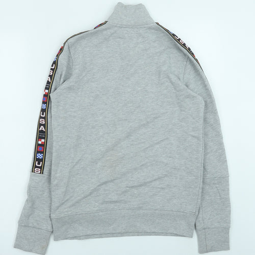 Topman Mens Grey Cotton Pullover Sweatshirt Size XS