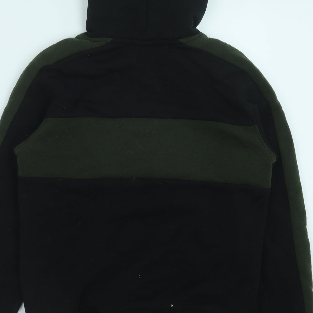 Everlast Boys Black Polyester Pullover Hoodie Size 13 Years Pullover