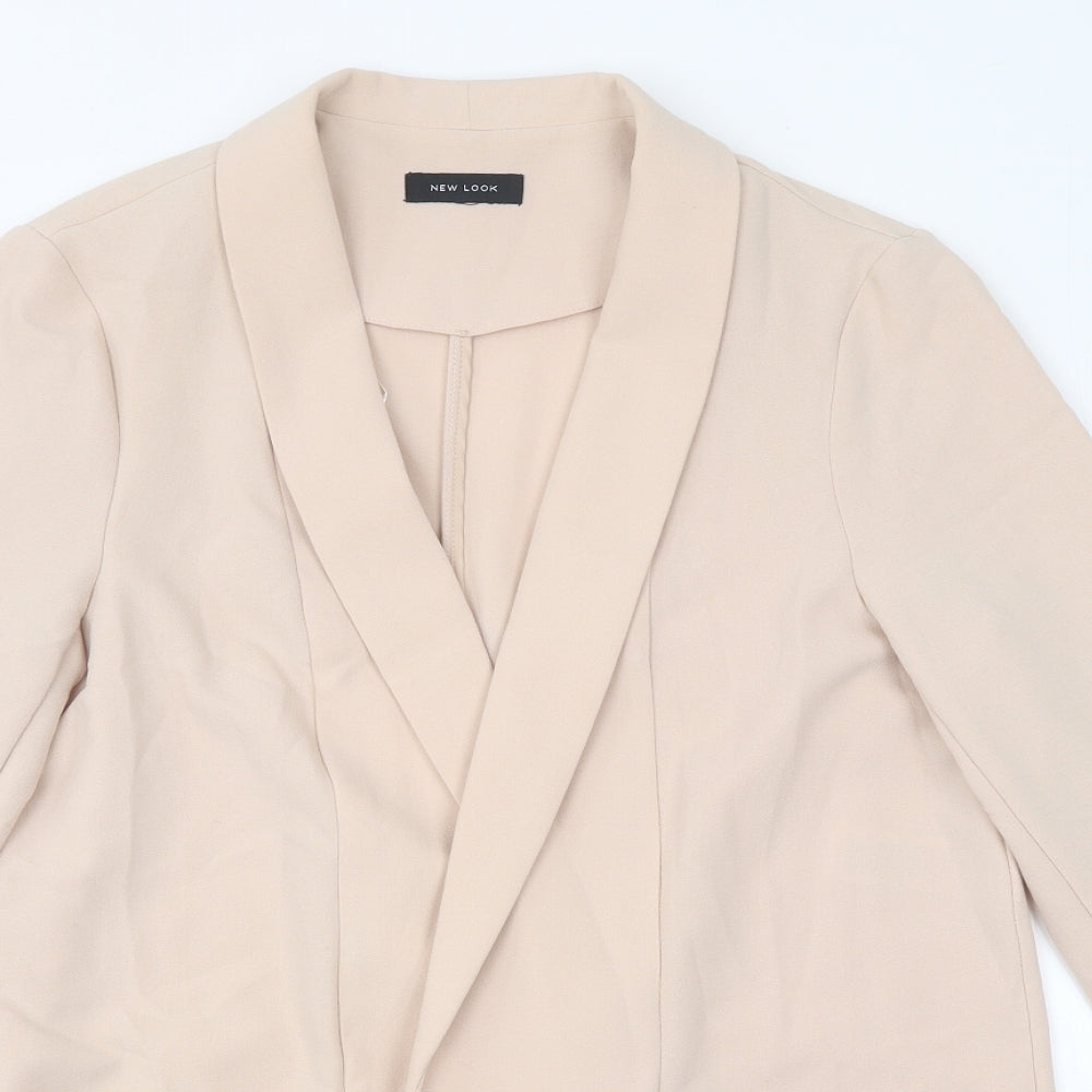 New Look Womens Pink Jacket Size 12