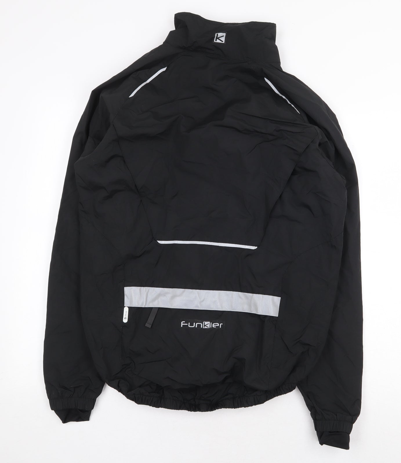 Funkier Mens Black Jacket Size M Zip
