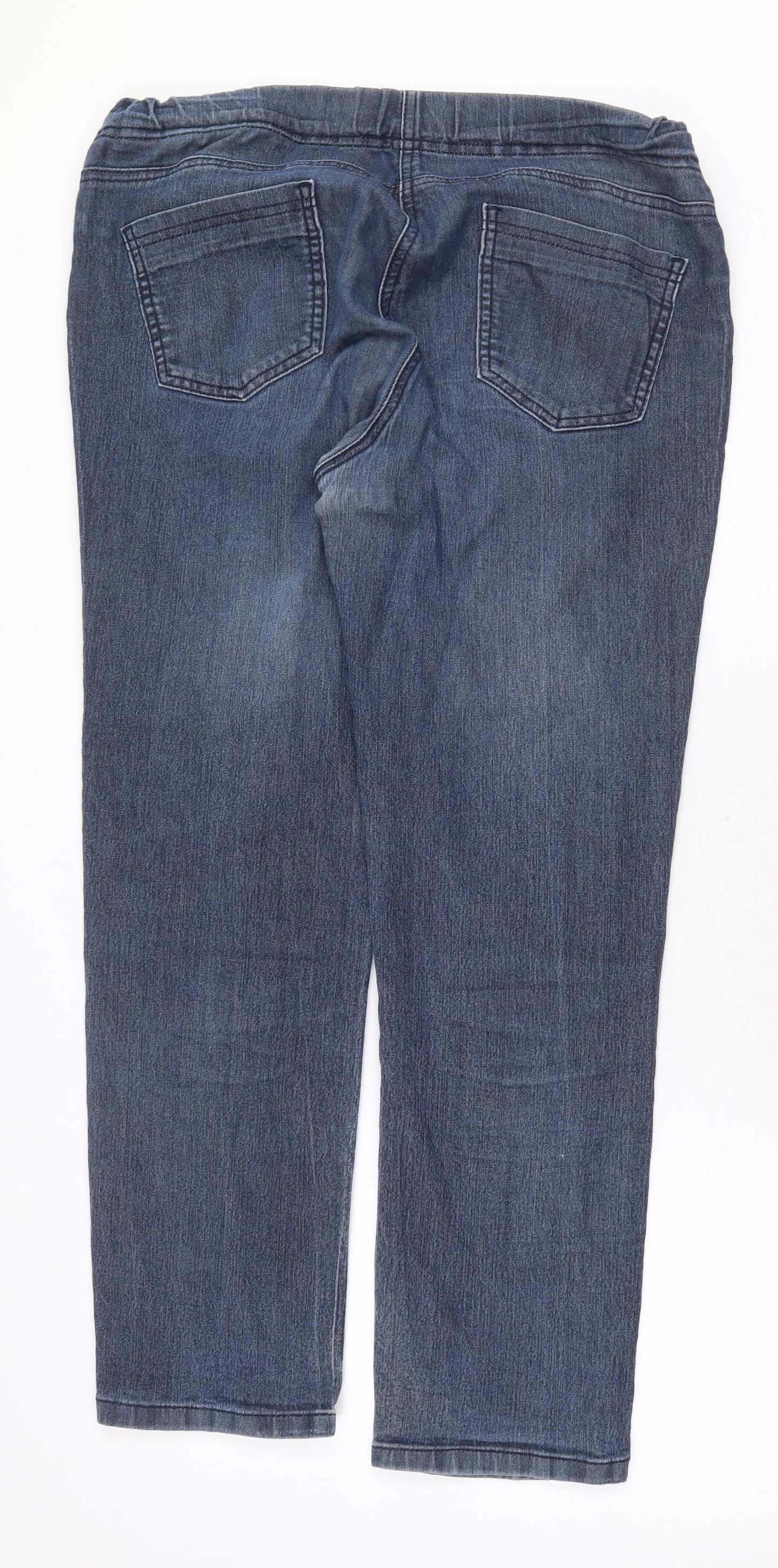 George Womens Blue Cotton Jegging Jeans Size 16 Regular