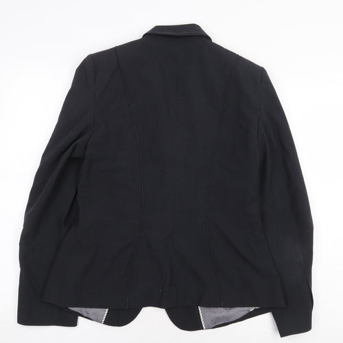 Marks and Spencer Womens Grey Jacket Size 14 Button