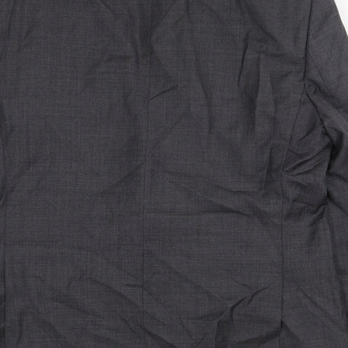 NEXT Mens Grey Acetate Jacket Blazer Size 46