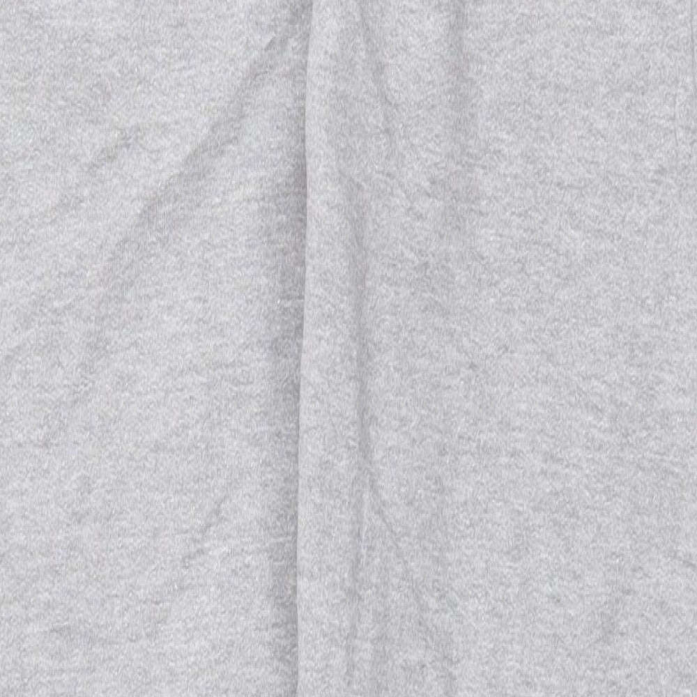 Boohoo Mens Grey Polyester Jogger Trousers Size S Regular Drawstring