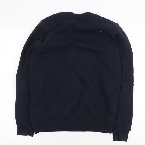 DFND Mens Blue Polyester Pullover Sweatshirt Size S