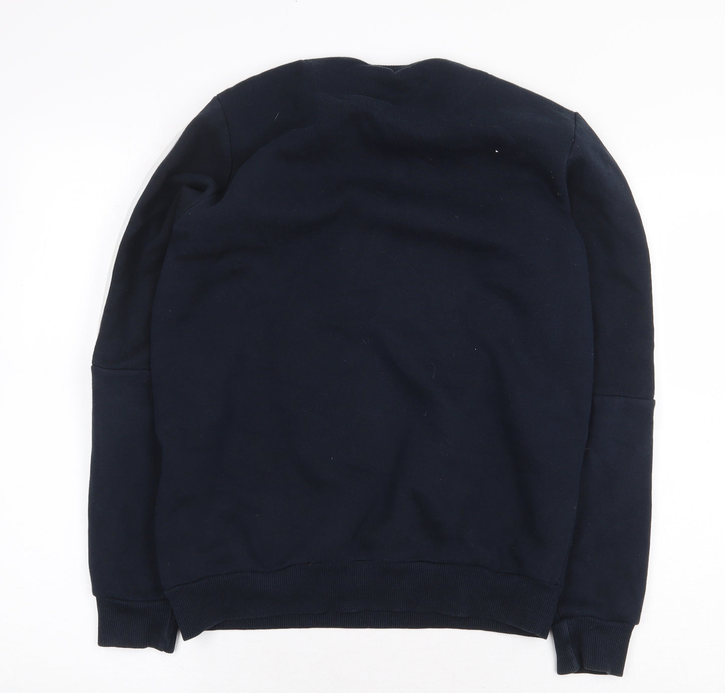 DFND Mens Blue Polyester Pullover Sweatshirt Size S