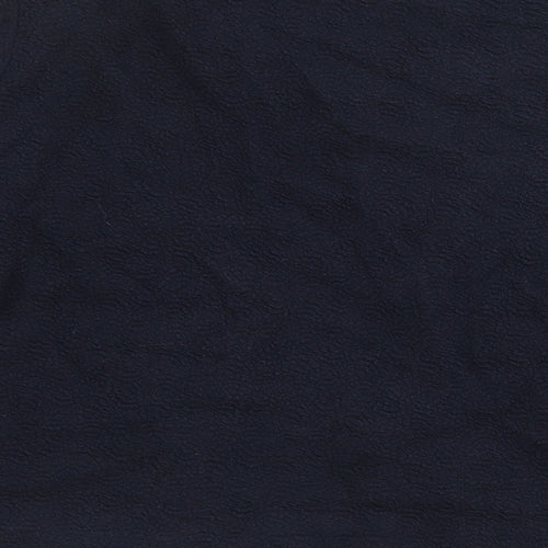Marks and Spencer Womens Blue Jacket Size 16 Hook & Eye