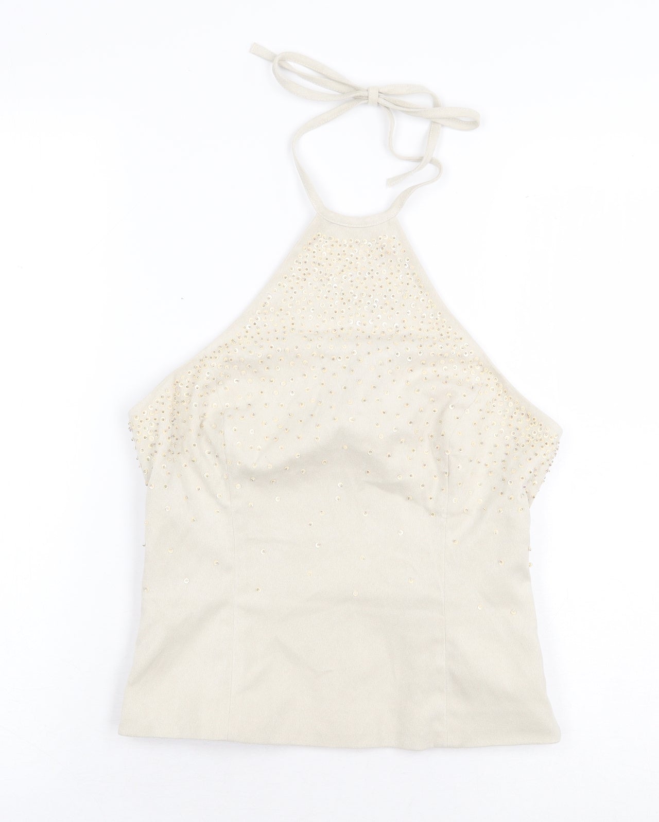 NEXT Womens Grey Polyester Basic Tank Size 10 Halter