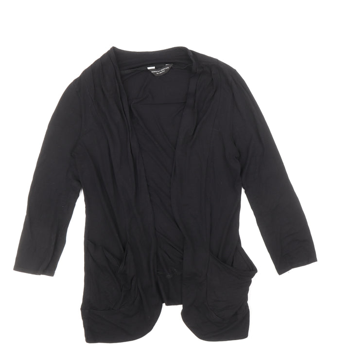 Dorothy Perkins Womens Black V-Neck Polyester Cardigan Jumper Size 10