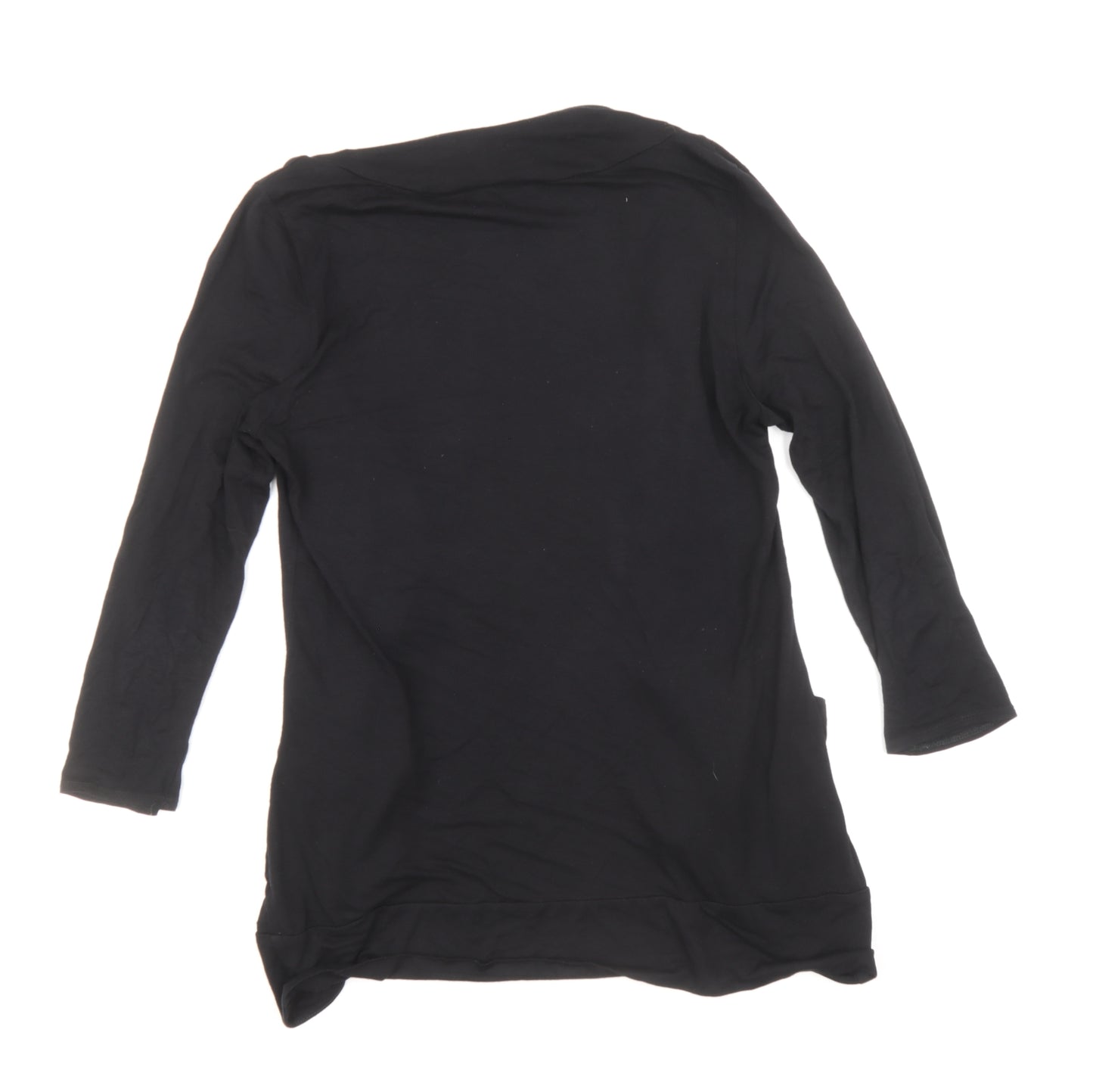 Dorothy Perkins Womens Black V-Neck Polyester Cardigan Jumper Size 10