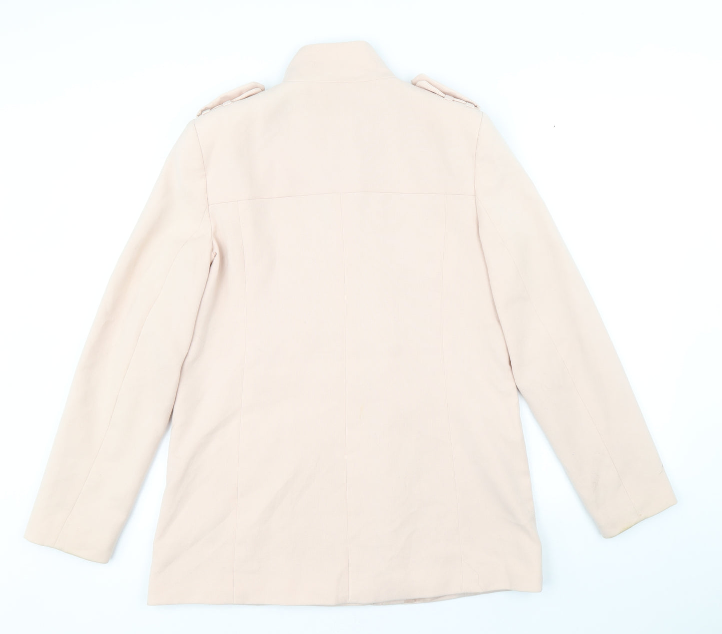 Preworn Womens Pink Jacket Size 12 Zip