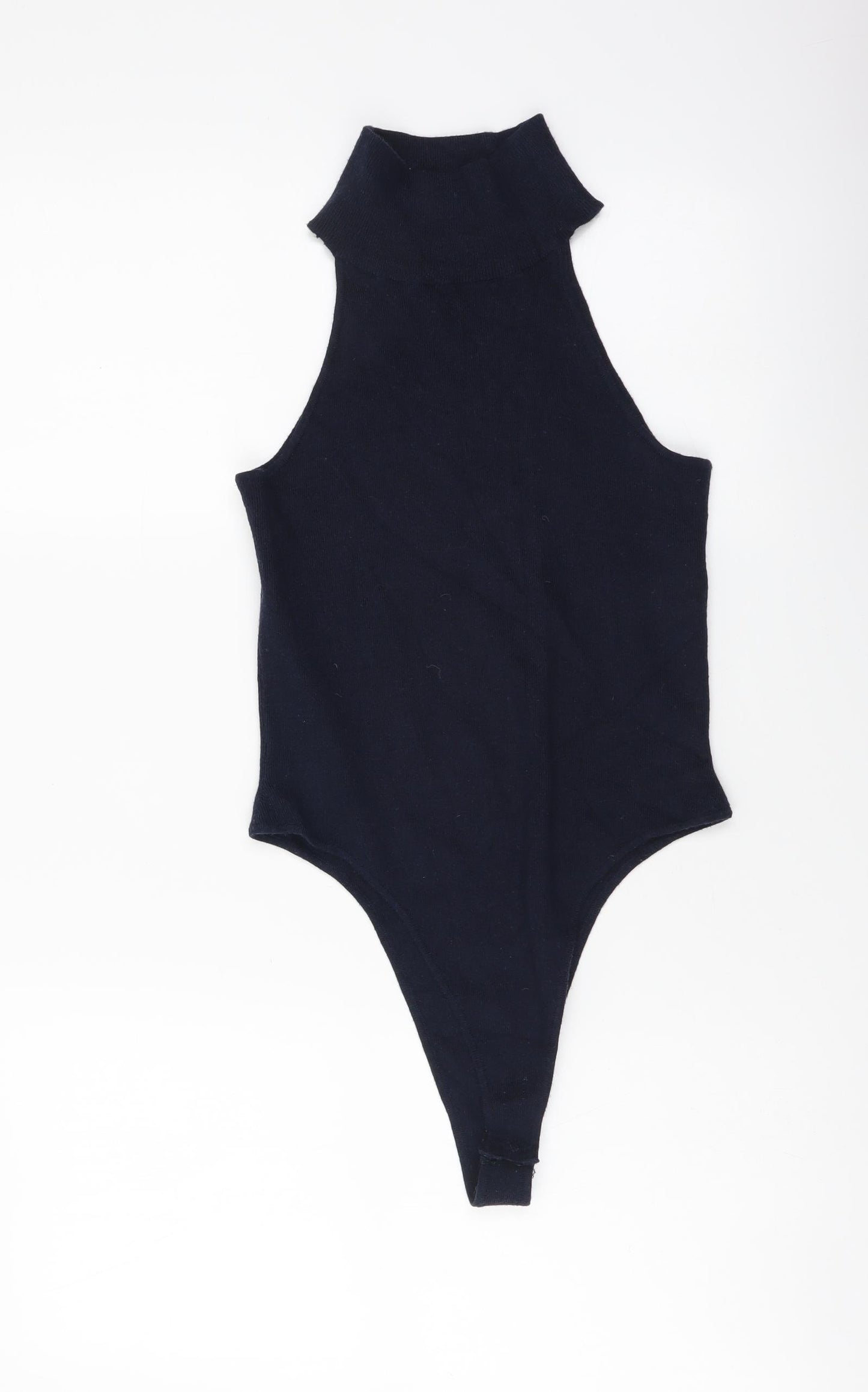 4th Reckless Womens Blue Viscose Bodysuit One-Piece Size XS Snap