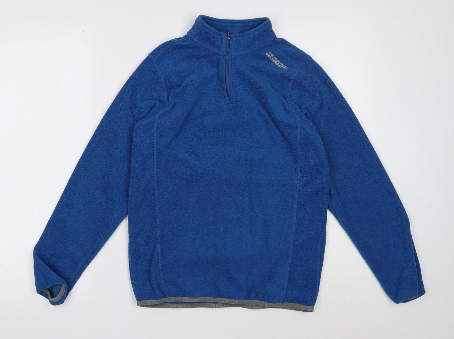 TOG24 Boys Blue Polyester Pullover Sweatshirt Size 13 Years Zip