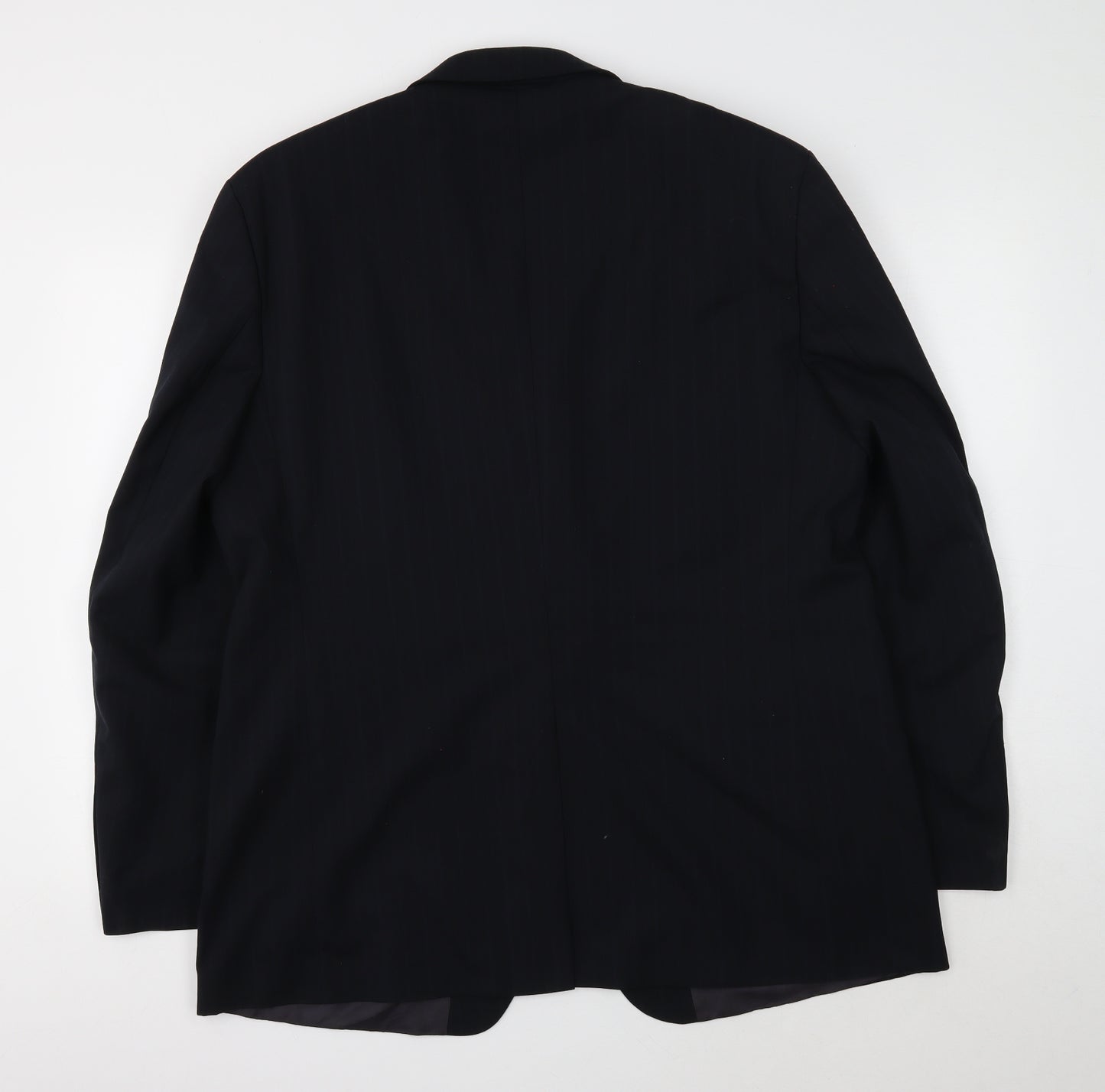 Principles Mens Black Wool Jacket Suit Jacket Size XL