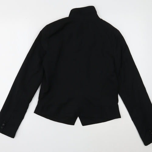 Gap Womens Black Jacket Size 6 Button