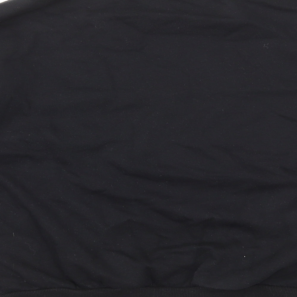 Primark Girls Black Cotton Pullover Sweatshirt Size 12-13 Years Pullover - Lightning Bolt