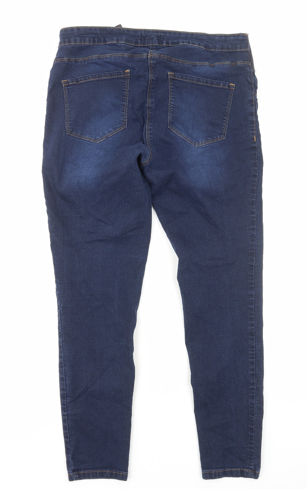 NEXT Womens Blue Cotton Jegging Leggings Size 12