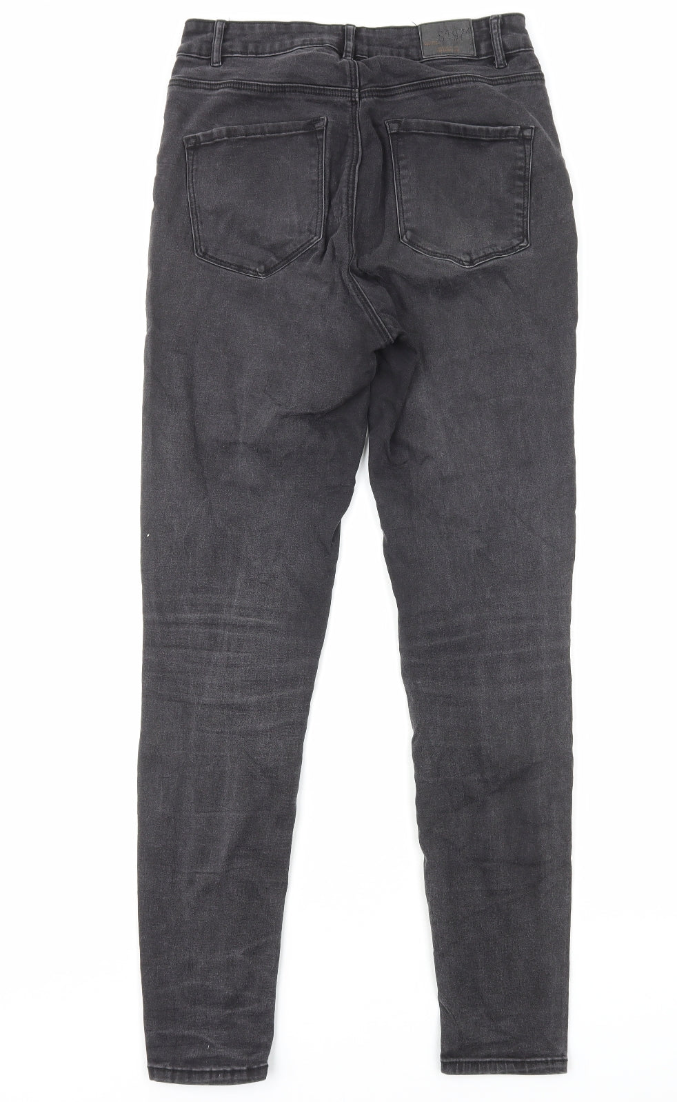 Pimkie Womens Grey Cotton Skinny Jeans Size 10 Regular Zip